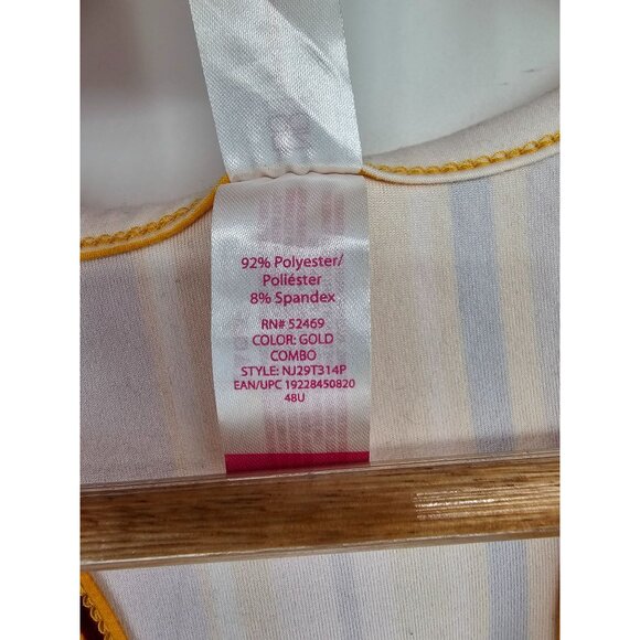 No Boundaries XS Womens Multicolor Striped Sleeveless Dress - Picture 3 of 4